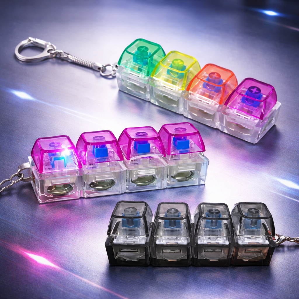 FIDGI™ LED Clicker Keychain